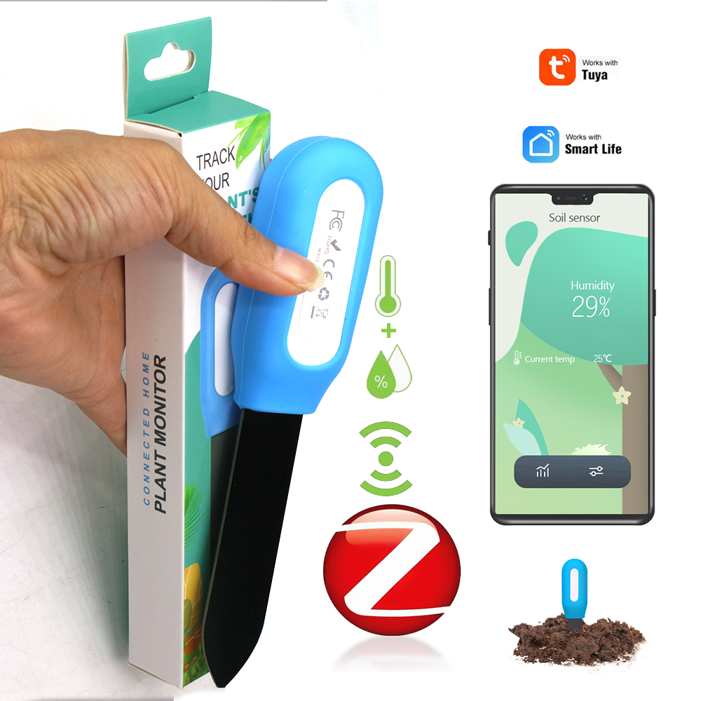Smart Garden Greenhouse - Intelligenter Zigbee-Bodensensor für Haus, Garten, Gewächshaus,
