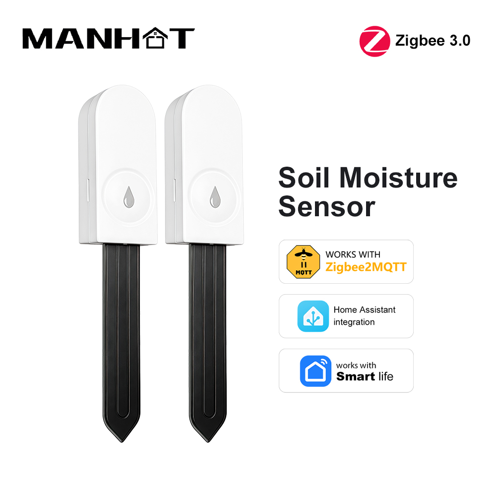 Smart Garden At Home - Zigbee 3.0 Bodenfeuchtesensor Temperatur- und Feuchtigkeitsmesser