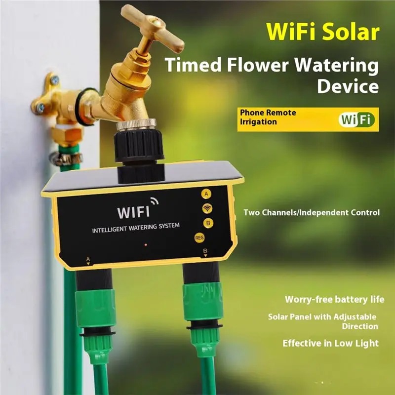 1/2 Ausgänge WLAN Solar-Bewäss – Smart Garden At Home Bewertung und Preis