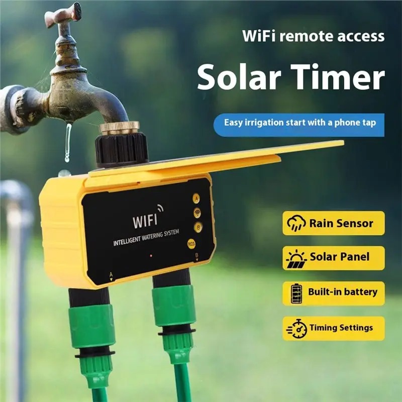 1/2 Ausgänge WLAN Solar-Bewäss – Smart Garden At Home Bewertung und Preis