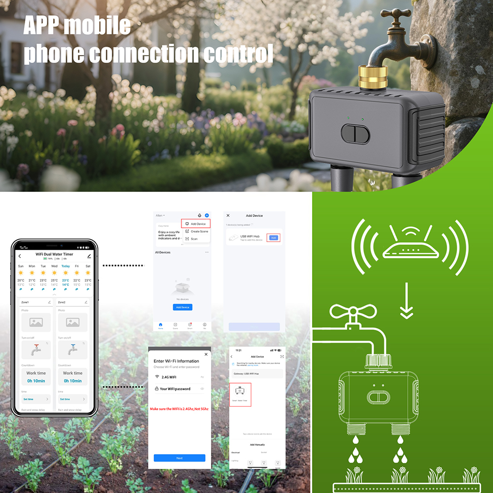 Tuya WiFi Wasser Timer Smart 2 – Smart Garden At Home Bewertung und Preis