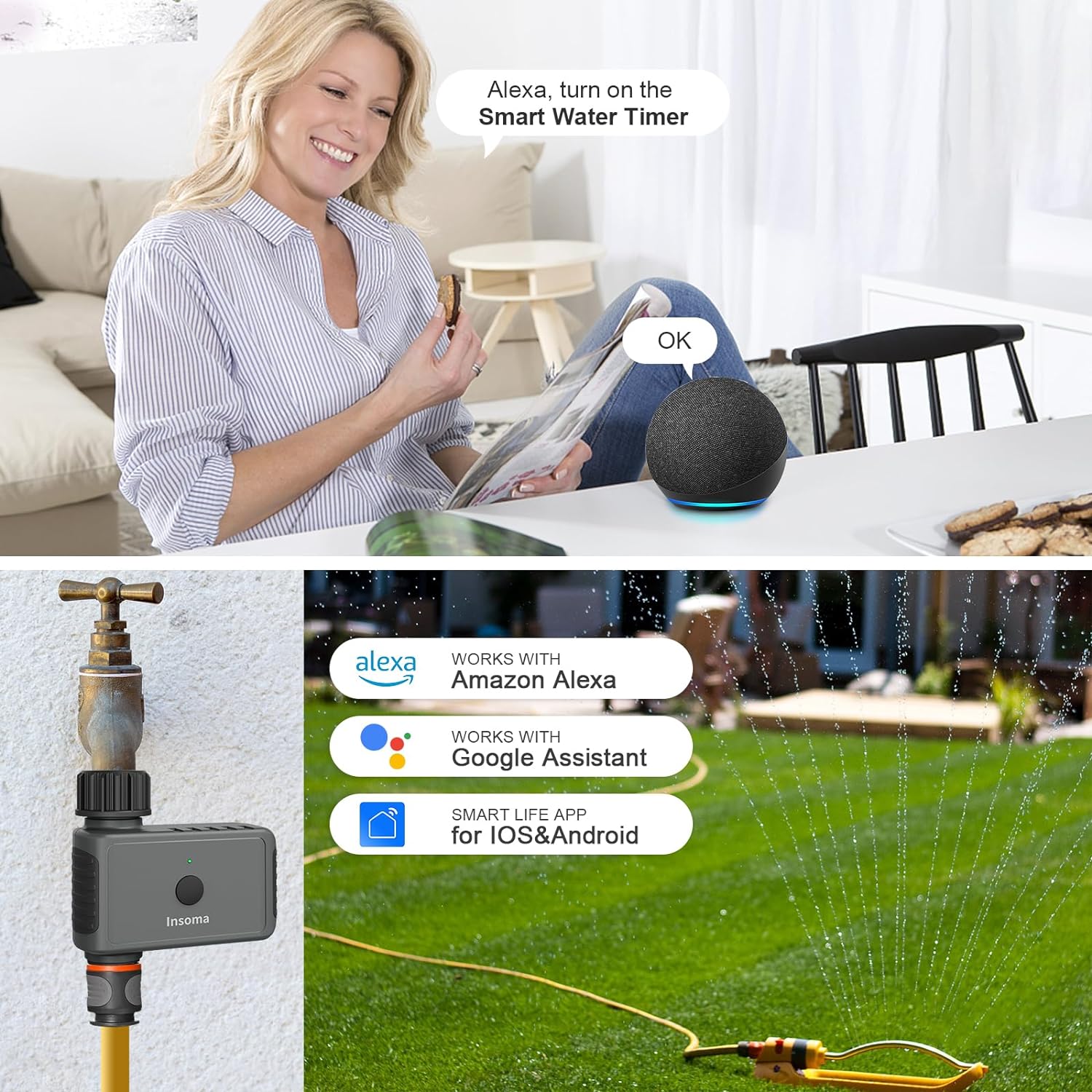 Insoma Wifi Automatische Streu – Smart Garden At Home Bewertung und Preis