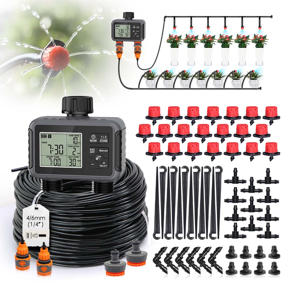Duale Zonen Unabhängige LCD-An – Smart Garden Timer Bewertung und Preis